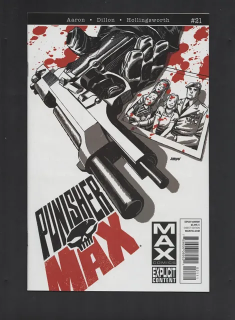 Marvel Comics Punisher Max March 2012 NO#21 Comic Book Comicbooks