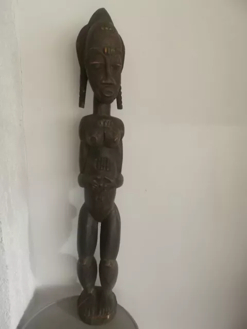 Statua Costa D'Avorio Africano Arte Primitivo Primo Statua Africana