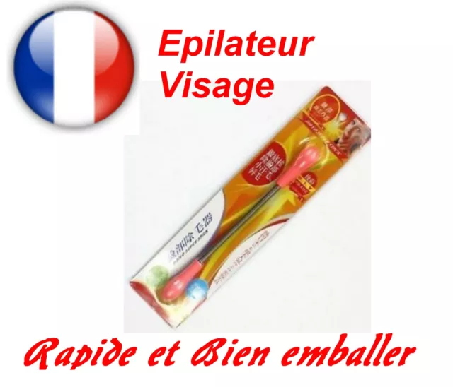 Eco Epilateur Visage Ressort Metal Facile A Utiliser 1.5Cm*5Mm Facial Epilator