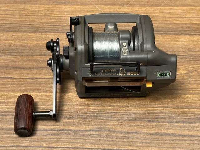 SHIMANO TITANO TANATORU GT5000 Boat Fishing Reel Used Tested