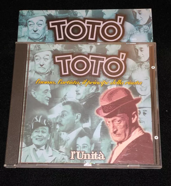 D Pc Cd-Rom Toto' L'uomo L'artista Il Principe Della Risata - Edizioni L'unita'