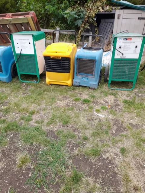 Joblot Of Industrial Dehumidifiers Spares Or Repairs
