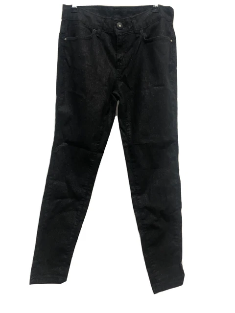 Jean Femme Deepend - Taille W31 Couleur Noir - 97% Coton - Neuf Avec étiquettes