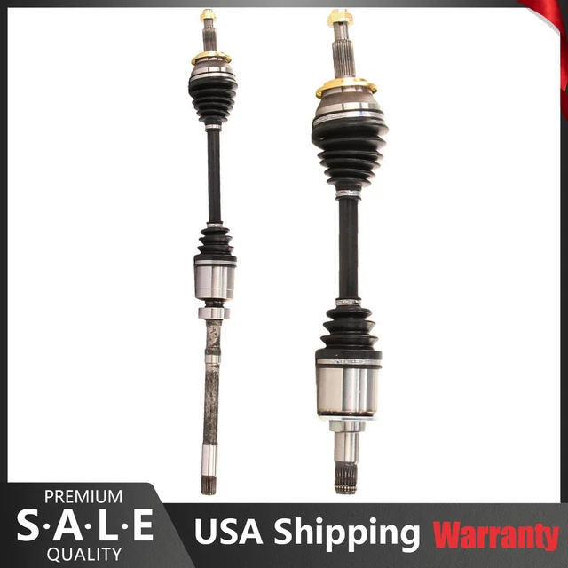 Front Left & Right Pair CV Axle Joint Shaft For Toyota RAV4 4WD 2006 2007 2008
