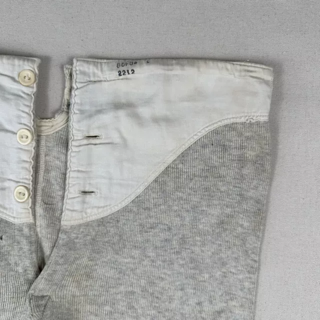 WW2 WWII US Military Thermal Wool Blend Pants Mens 32 Gray Distressed ...