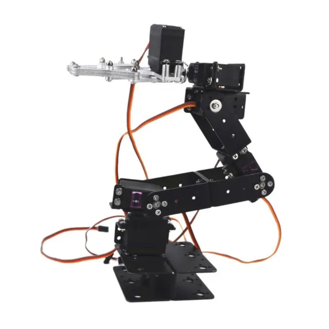 6 DOF Roboter Manipulator Metall Mechanischer Arm Kit für Jungen Mädchen