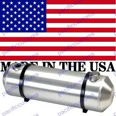 10X30 Gas Tank Spun Aluminum With Sending Unit Flange 10 Gallons - Trike - Buggy