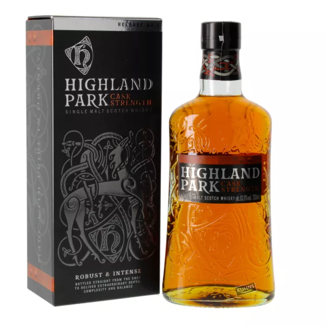 Highland Park Cask Strength No.2 Single Malt Scotch Whisky 0,7l, alc. 63,9 Vol.-