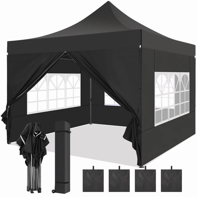 Pavillon 3x3 m Faltpavillon Gartenzelt Partyzelt Gartenpavillon Festzelt Gazebo