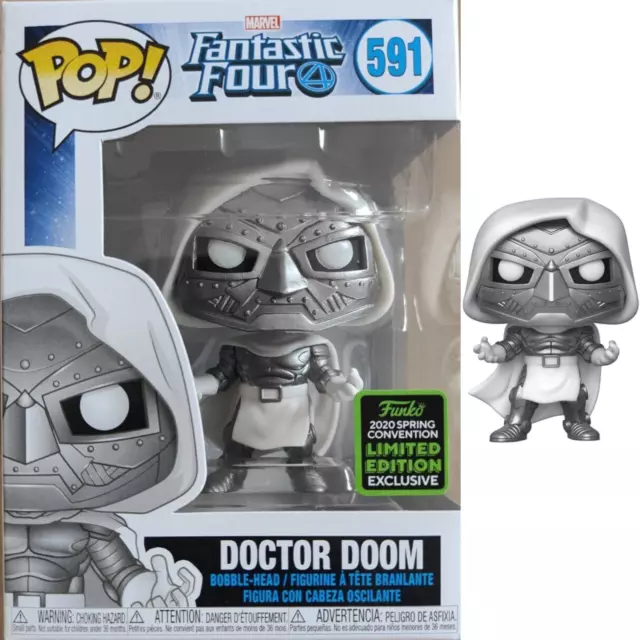 Figurine Funko POP Marvel Fantastic 4 Doctor Doom 591 Edition Limited Exclusive