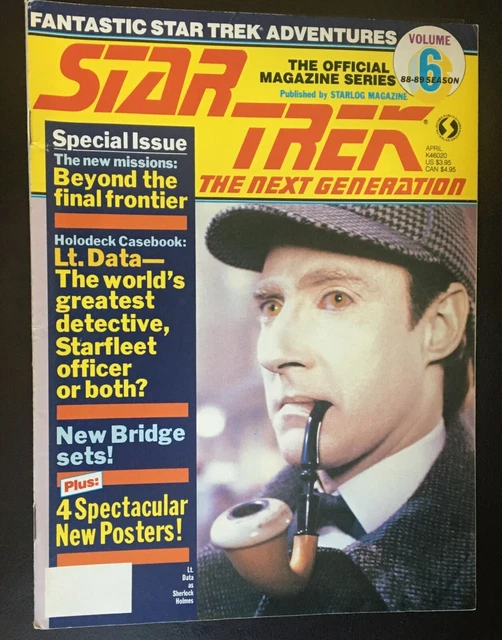 Star Trek: The Next Generation, Official Magazine Vol. 6 - April 1989