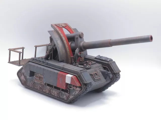 Basilisk Painted Astra Militarum, Imperial Guard Warhammer 40k + unpainted bits Basilisk Painted Astra Militarum, Imperial Guard Warhammer 40k + unpainted bits