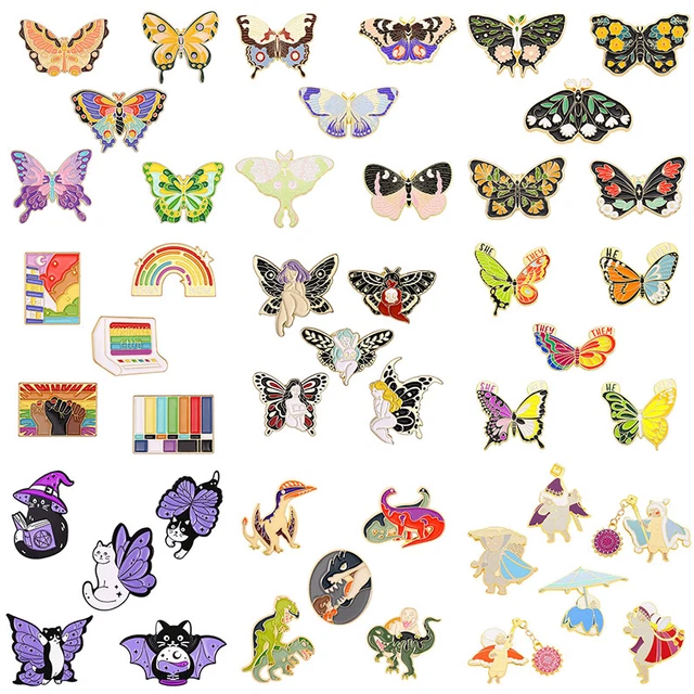 BROCHE ANIMAL DE Dessin Animé Broches Punk Mignonnes Badge De Corsage R EUR 1,85 - FR