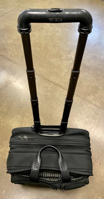Tumi Alpha Expandable Organizer Laptop Rolling Ballistic Nylon Briefcase 2206D3 4