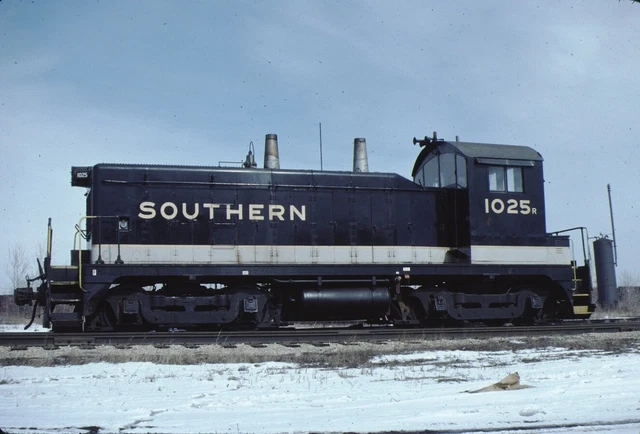 SOUTHERN RAILROAD EMD SW1200 Kodachrome Original Kodak Slide EUR 1,83 ...