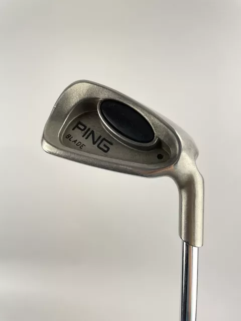 Ping i3 Blade 6 Iron Black Dot JZ Cushin Stiff Steel /Right /New Mid Grip /4675