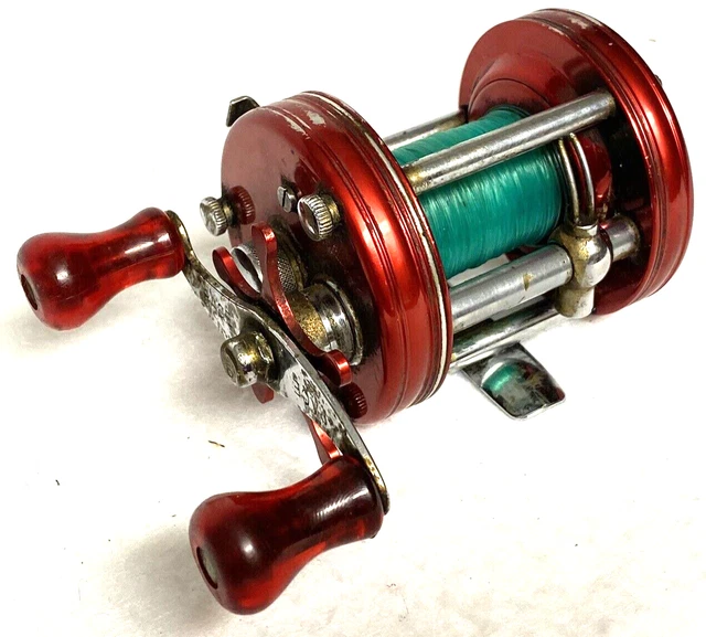 ABU AMBASSADEUR RED No. 5000, Svangsta, Sweden Vintage Reel No
