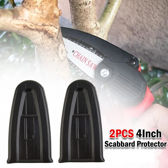 Herramientas eléctricas de jardín accesorios motosierra protector sierra cubierta de cadena 110*55 mm