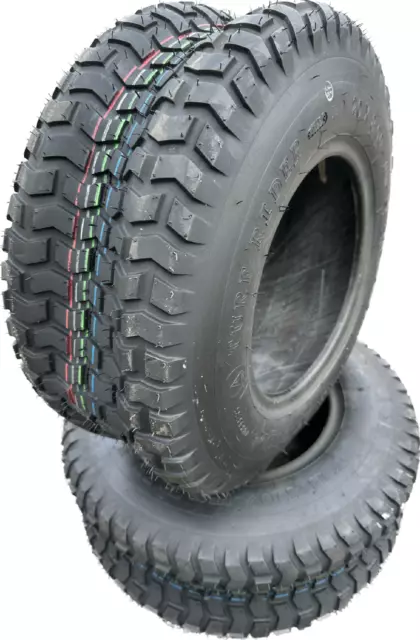 2x 20x8.00-10 4PR Kenda K358 Turf Tyres