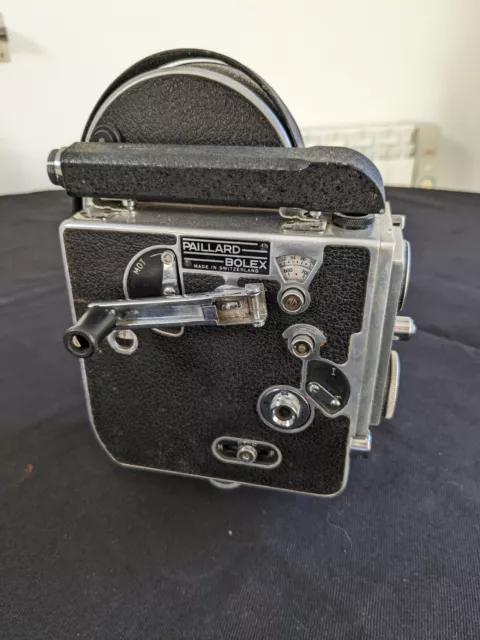 Paillard Bolex H-16 Vintage Movie Camera Runs