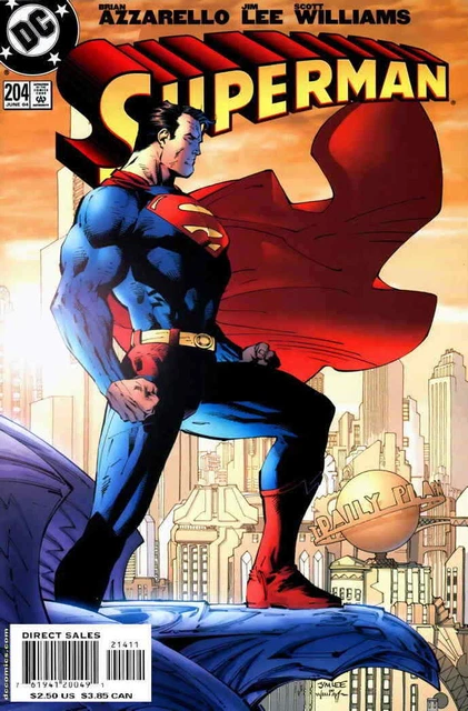 Superman (2nd Series) #204 VF/NM; DC | Jim Lee - we combine shipping
