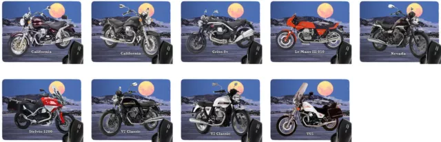 Mauspad mit Motorrad Motiv: Moto Guzzi Modelle Mousepad Handauflage Bike Biker