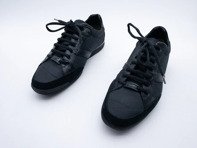 Baskets Hugo Boss Homme - Orange Et Noires, Taille UK 10 (Occasion)