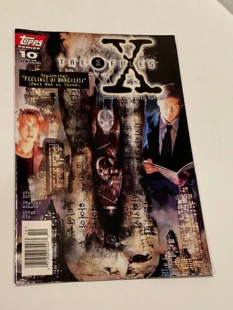 Vintage 1995 Lot of 5 Topps X-Files Comics #4, 5, 7, 8 and 10 - Nice Condition! 9