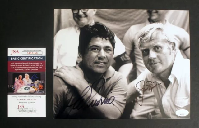 JSA Cert! Jack Nicklaus and Lee Trevino DUAL-SIGNED 8x10 US Open Photo, PGA Golf