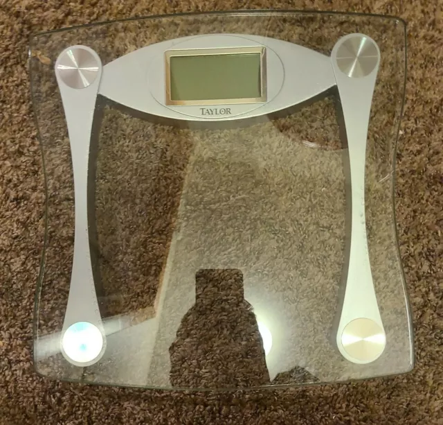 Taylor Precision Products Digital Bathroom Scale, Highly Accurate Body Weight...