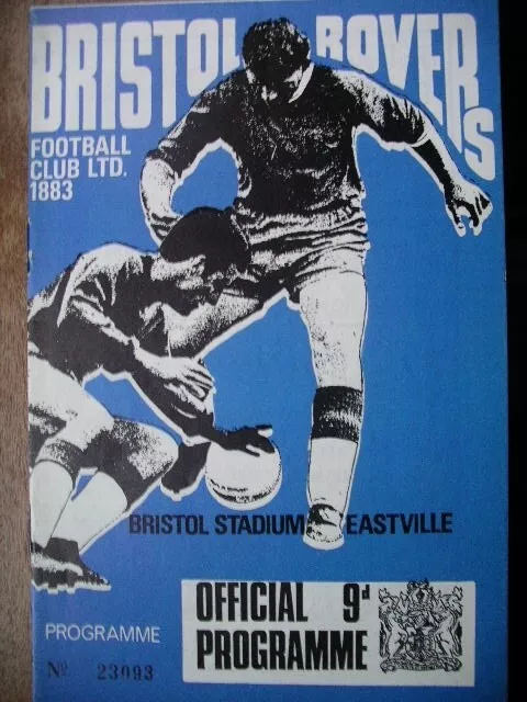 BRISTOL ROVERS  v  Barrow  67/8.