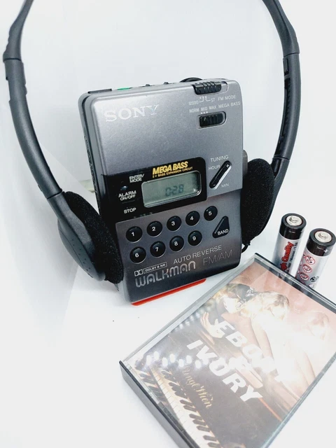 Sony Walkman Made in Japan⚡️WM-FX43 digitaler Radio-Kassettenspieler,...