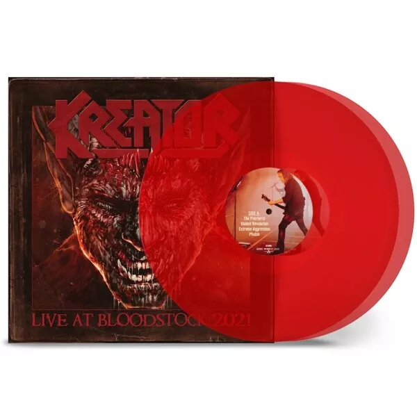 Kreator - Live At Bloodstock 2021 (2Lp/Transparent Red Vinyl  2 Vinyl Lp Neuf