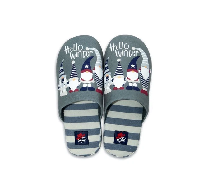 PANTOFOLE NATALE FAMILY ciabatte da casa Griff Natale Grigio EUR 19 90 PicClick IT