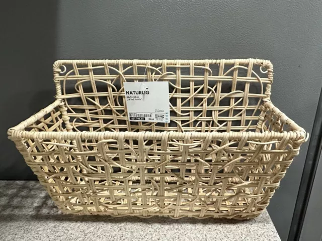 VÄXTHUS Basket, beige, 11 ¾x11 ¾x11 ¾ - IKEA