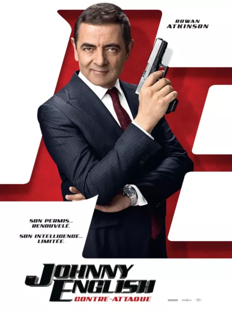 Johnny English, Rowan Athinson, Affiche Cinema, (60X80)