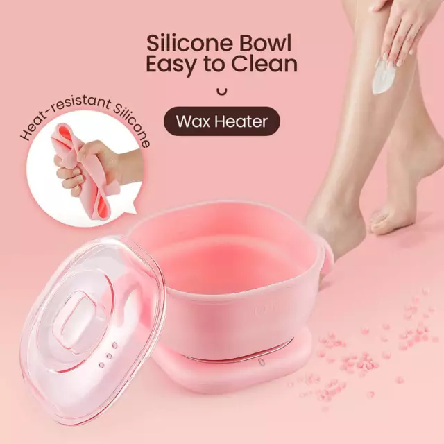 Wax Warmer Hair Removal Beauty Kit Pot Depilatory Paraffin Machine Collapsible