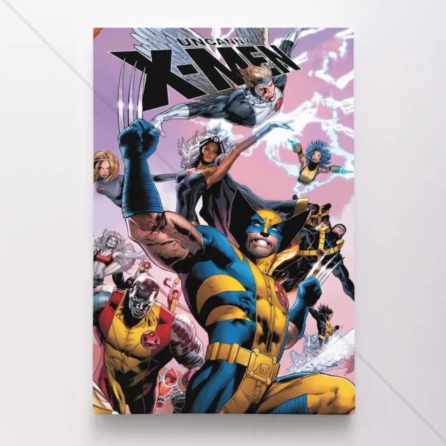 Uncanny X-Men Poster Canvas Vol 1 #500 Xmen Marvel Comic Book Art Print