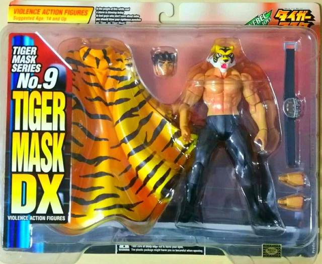 ACTION FIGURE TIGER MASK DX n. 9 L'UOMO TIGRE Kaiyodo Kebec Toys japan