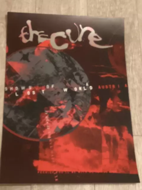 THE CURE - VIENNA, AUSTRIA 23rd OCT.2022 OFFICIAL MEMORABILIA CONCERT/GIG POSTER