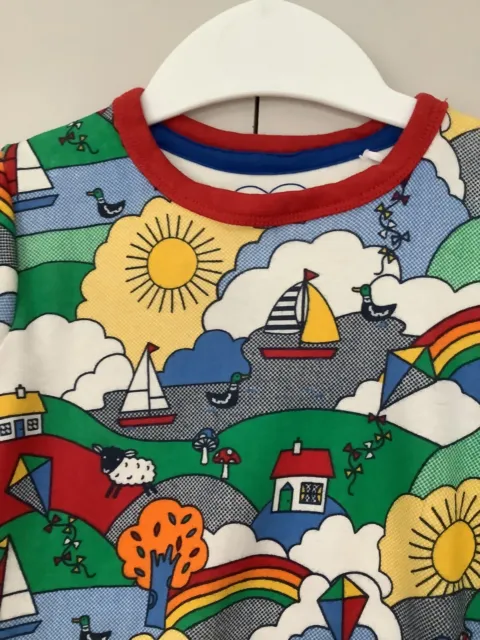 T-Shirt Little Bird Jools Oliver Alter 18 Monate Meer Regenbogen Motiv sehr süß 3