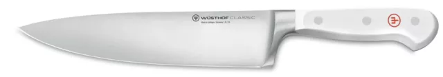 Wusthof Classic 8" Stainless Steel Chef's Knife White 1040200120 NEW