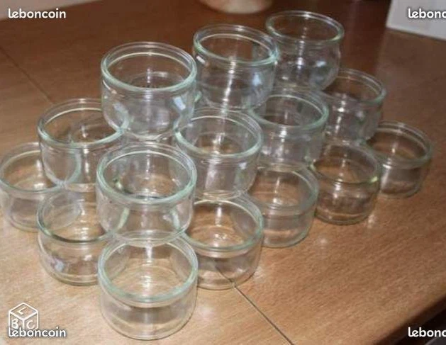 Lot 20 Pots En Verre 40ml Avec Couvercles Et Boîtes Carton - Parfait Pour Confitures Et Cadeaux