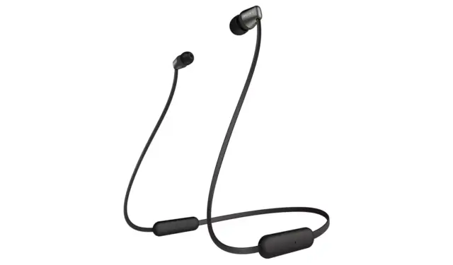 Sony WI-C310 In-Ear Wireless Bluetooth Headphones - Black