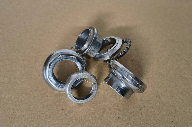 Jeu De Direction Campagnolo Record Fileté 1 Pouce - Italie, NEUF Dans Sa Boîte D'origine