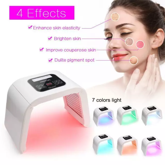 7 Color LED Light PDT Therapy Photon Facial Skin Rejuvenation Anti-aging Machine 3