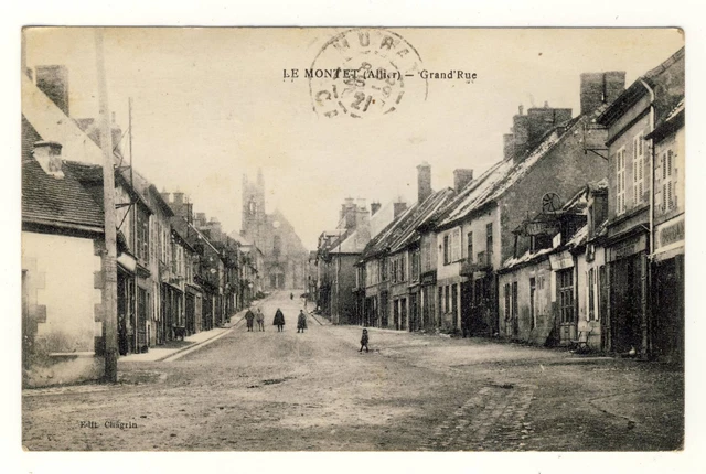 Carte Postale Ancienne (CPA) - 03 Allier - Rue Grignolet - Années 1900 - Noir Et Blanc