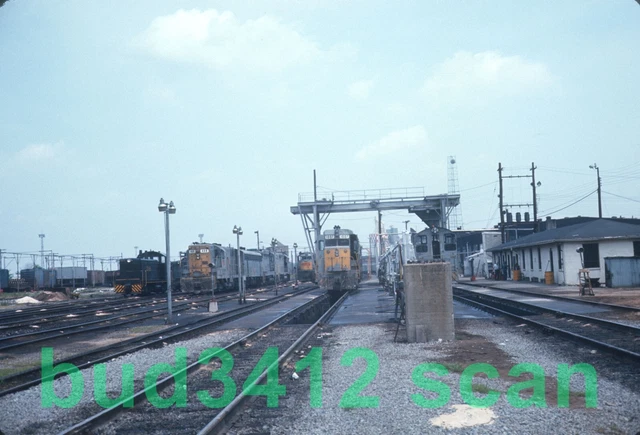 LN L&N Louisville & Nashville SCENE (Radnor) at Nashville TN 1970 ORIG Slide!