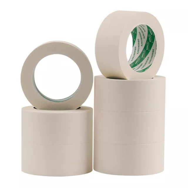20/50M Masking Tape Painting Painters Craft Car Automotive DIY Easy Tear White