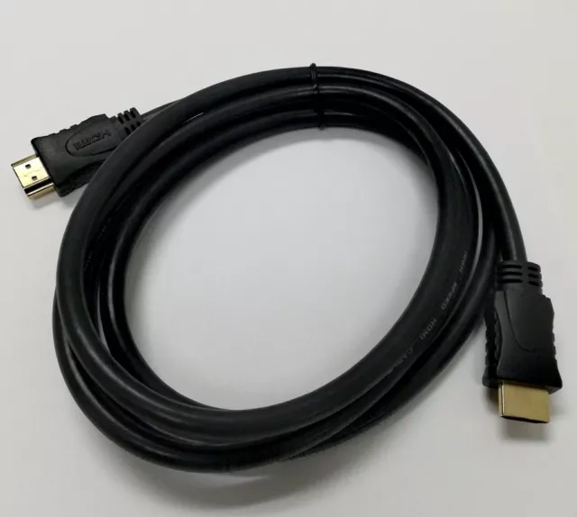 TWO (2) High Speed HDMI 1.4 Cable 6ft HDTV DVD Bluray XBox Playstation